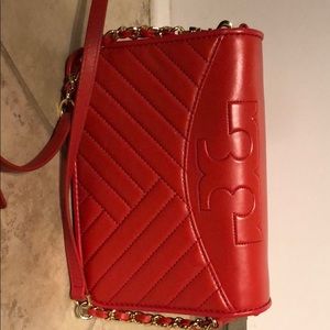 Cross body purse and wallet.